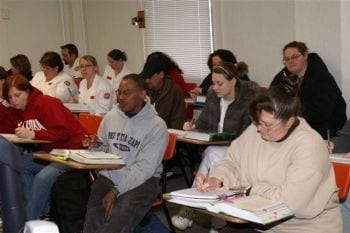Oklahoma Reach Higher nursing students from Connors State College.